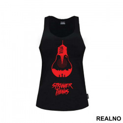Red Bulb And Signal - Stranger Things - Majica Red Bulb And Signal - Stranger Things - Majica