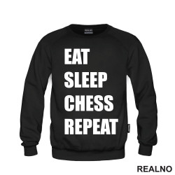 Eat, Sleep, Chess, Repeat - Queen's Gambit - Duks