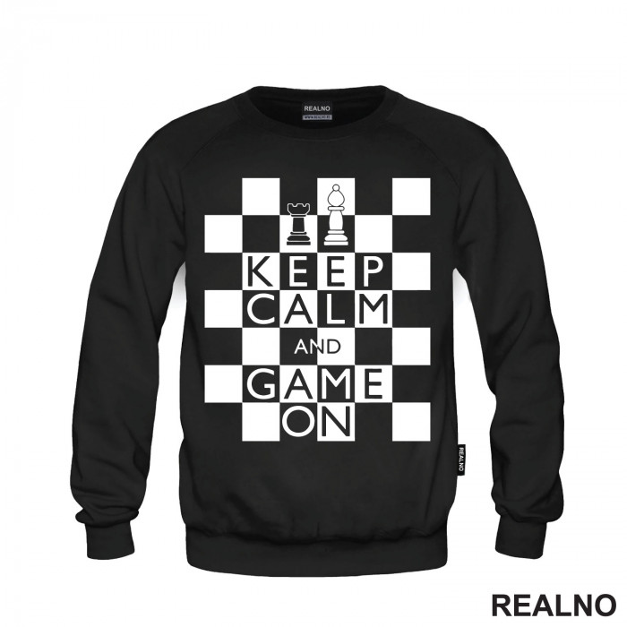 Keep Calm And Game On - Queen's Gambit - Duks