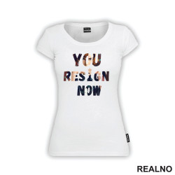 You Resign Now - Queen's Gambit - Majica