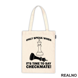 Only Speak When It's Time To Say Checkmate! - Queen's Gambit - Ceger