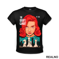 Elizabeth Illustration - Queen's Gambit - Majica