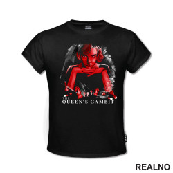 Red - Elizabeth Harmon - Queen's Gambit - Majica