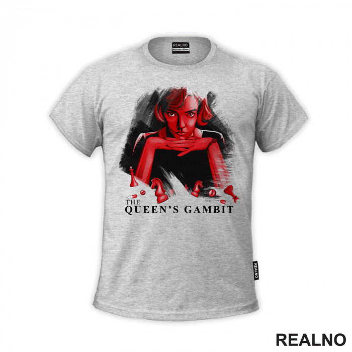 Red - Elizabeth Harmon - Queen's Gambit - Majica