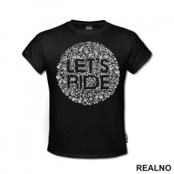 Let's Ride - Bickilovi - Bike - Majica