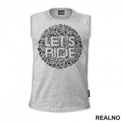 Let's Ride - Bickilovi - Bike - Majica