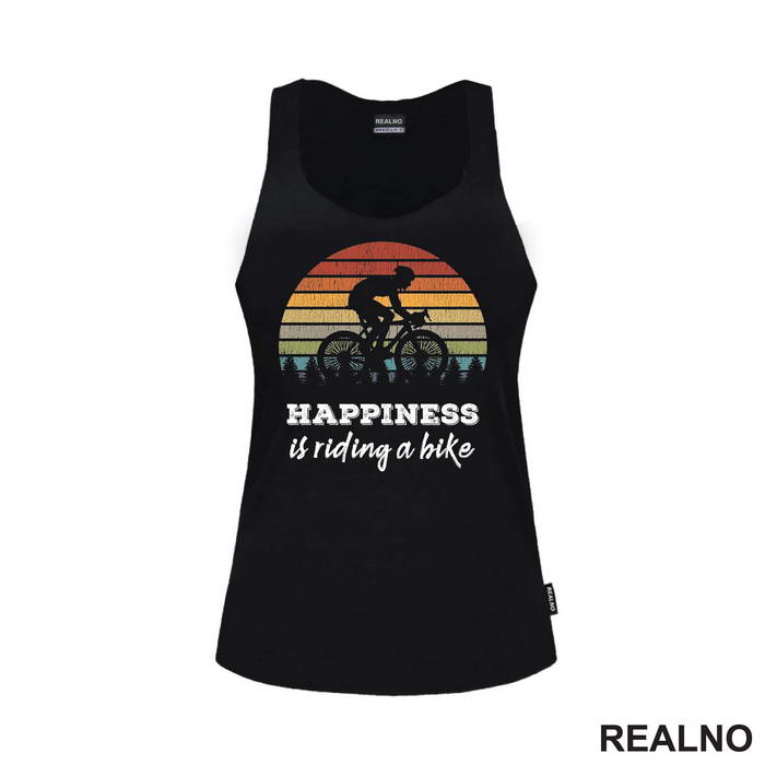 Happiness Is Riding - Bickilovi - Bike - Majica