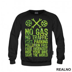 Ride Your Bike, Save The World - Bickilovi - Bike - Duks