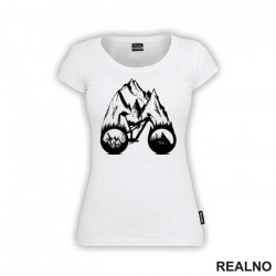 Mountain And Wheels - Bickilovi - Bike - Majica