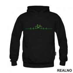Green Heartbeat - Bickilovi - Bike - Duks Green Heartbeat - Bickilovi - Bike - Duks