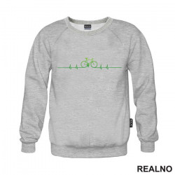 Green Heartbeat - Bickilovi - Bike - Duks Green Heartbeat - Bickilovi - Bike - Duks