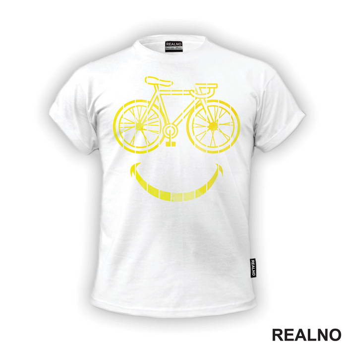 Smiling Wheels - Bickilovi - Bike - Majica