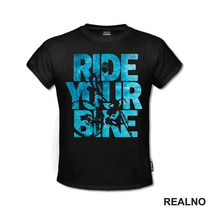Ride - Blue - Bickilovi - Bike - Majica
