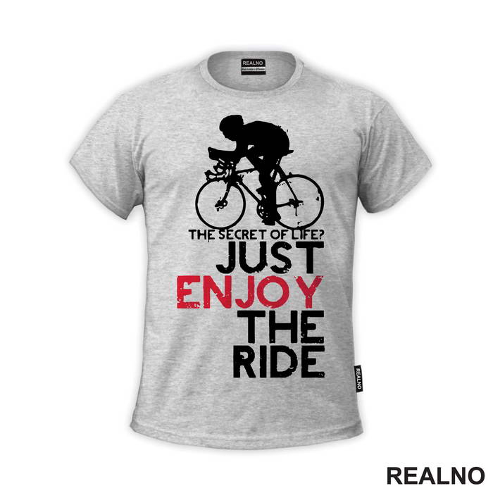 Just Enjoy The Ride - Bickilovi - Bike - Majica