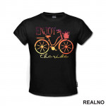Enjoy The Ride - Bickilovi - Bike - Majica
