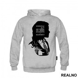 Honestly, Am I The Only Person Who's Ever Bothered To Read Hogwarts: A History? - Hermione Black Silhouette - Harry Potter - Duks