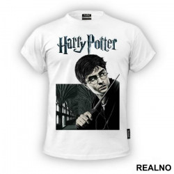 Logo And Portrait - Harry Potter - Majica