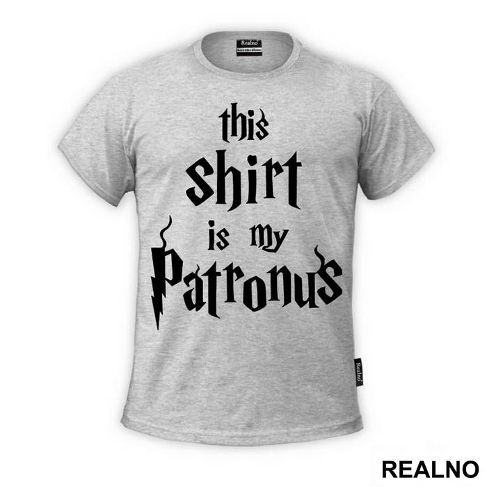 This Shirt Is My Patronus - Harry Potter - Majica