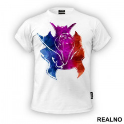 Invoker - Blue, Purple And Red - Dota 2 - Majica