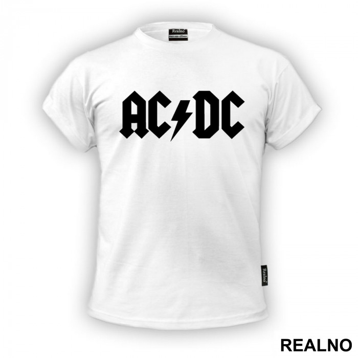 AC - DC - Logo - Muzika - Majica