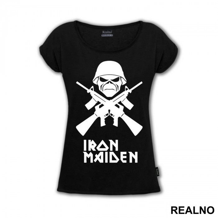 Iron Maiden - Logo - Muzika - Majica