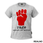 Rage Against The Machine - Logo - Muzika - Majica