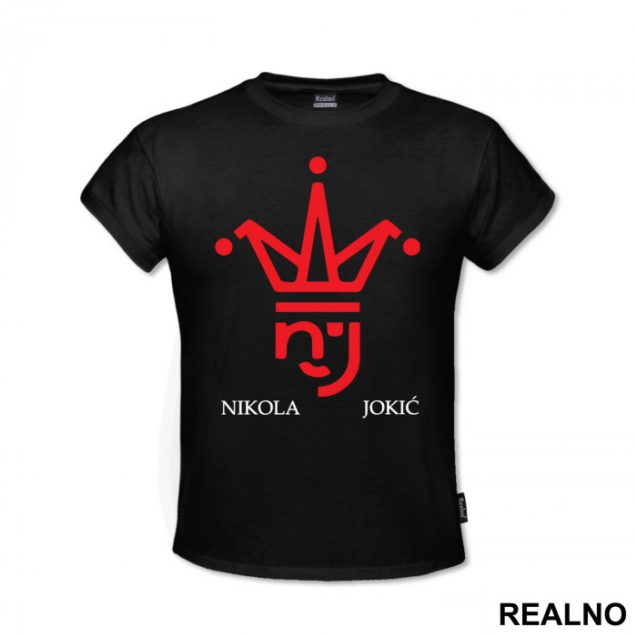 Nikola Jokić - Logo- NBA - Košarka - Majica