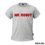 Red Logo - Mr. Robot - Majica
