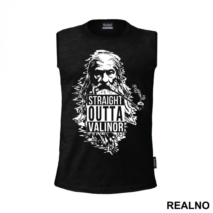 Straight Outta Of Valindor - Gandalf - Lord Of The Rings - LOTR - Majica