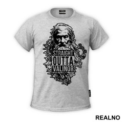 Straight Outta Of Valindor - Gandalf - Lord Of The Rings - LOTR - Majica Straight Outta Of Valindor - Gandalf - Lord Of The Rings - LOTR - Majica