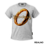 Logo And The Ring - Lord Of The Rings - LOTR - Majica