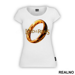 Logo And The Ring - Lord Of The Rings - LOTR - Majica Logo And The Ring - Lord Of The Rings - LOTR - Majica