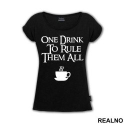 One Drink To Rule Them All - Lord Of The Rings - LOTR - Majica One Drink To Rule Them All - Lord Of The Rings - LOTR - Majica