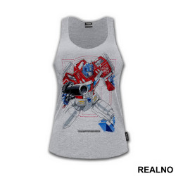 Optimus Prime - Drawing - Transformers - Majica