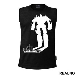 Optimus Prime - Black Shadow - Transformers - Majica