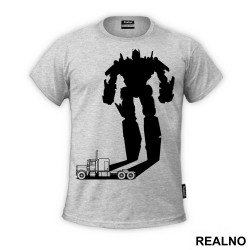 Optimus Prime - Black Shadow - Transformers - Majica