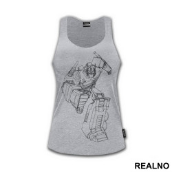 Optimus Prime - Pencil Drawing - Transformers - Majica