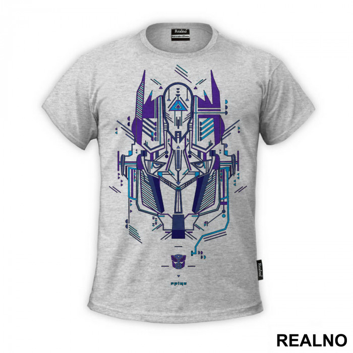 Optimus Prime - Purple Contour - Transformers - Majica
