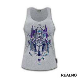Optimus Prime - Purple Contour - Transformers - Majica