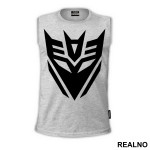Decepticon Logo - Black - Transformers - Majica