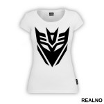 Decepticon Logo - Black - Transformers - Majica