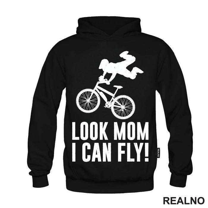 Look Mom I Can Fly - Bickilovi - Bike - Duks