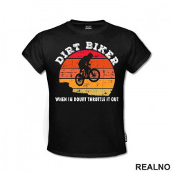 Dirt Biker - Bickilovi - Bike - Majica