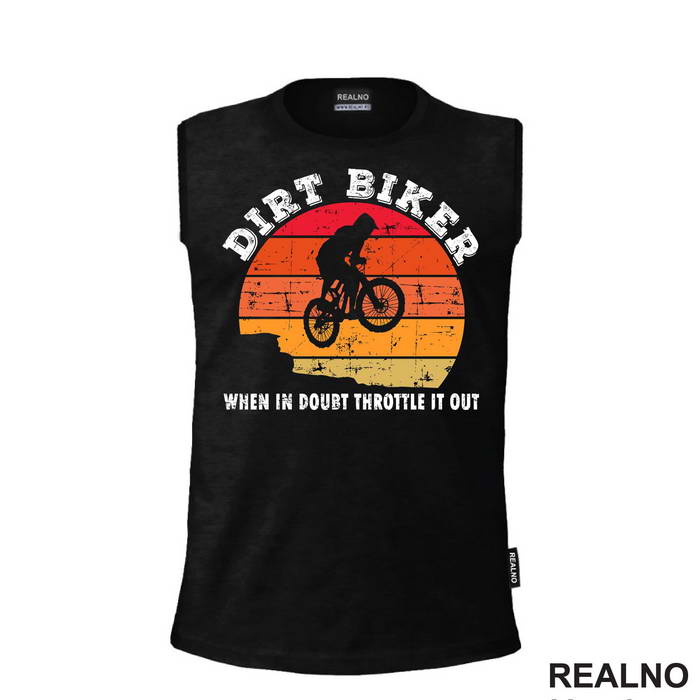 Dirt Biker - Bickilovi - Bike - Majica