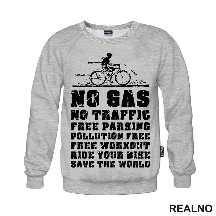 No Gas, No Traffic - Bickilovi - Bike - Duks