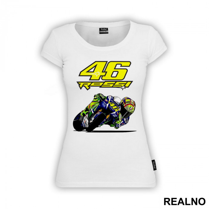 Sliding - Rossi - 46 - MotoGP - Sport - Majica