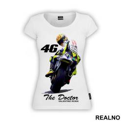 OUTLET - Bela ženska majica veličine M - Rossi OUTLET - Bela ženska majica veličine M - Rossi