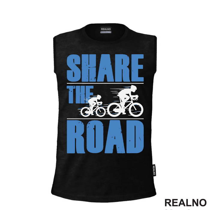 Share The Road - Bickilovi - Bike - Majica