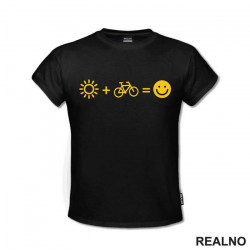 Sun Equation - Bickilovi - Bike - Majica