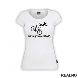 I Do My Own Stunts - Simple - Bickilovi - Bike - Majica